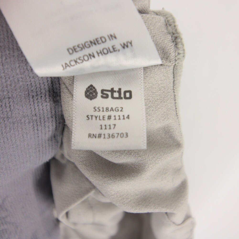 Stio Second Light Shorts Womens XS Gray Camo Lined Athletic Trail Running - Picture 10 of 10
